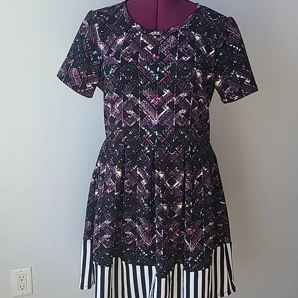 Multi-Patterned LLR Amelia Dress - Picture 2 of 6